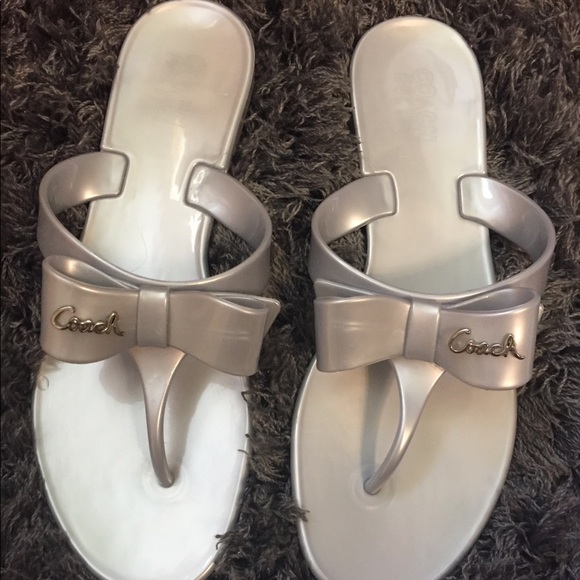 Coach Sandals!!!! Size 8! Only worn twice!!! - Picture 2 of 3